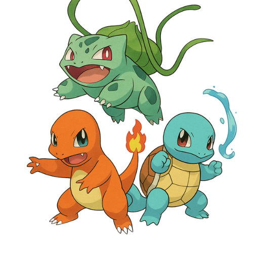 Kanto Starters